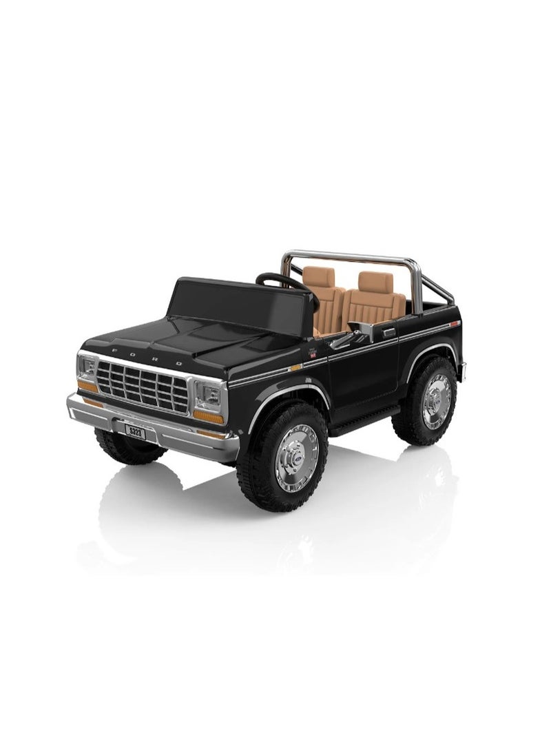 Ford 24V Classic Ford Bronco: Light black Retro Legend, Ready for Dual Adventures-light black - Image 1